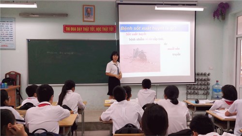 Công tác phòng chống dịch bệnh theo mùa của trường THCS Thượng Thanh